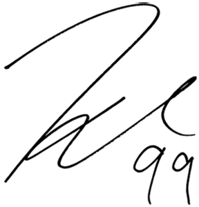 選手サインを紹介しています