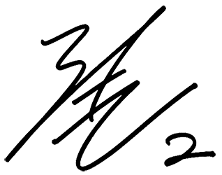 選手サインを紹介しています