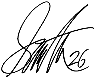 選手サインを紹介しています