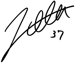 選手サインを紹介しています